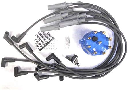 Kit de revisão da ignição Marketplace Auto Parts com cabos de vela, tampa e rotor do distribuidor para Jeep Grand Cherokee V8 – 1 kit