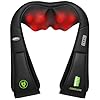 Cotsoco Massaggiatore Cervicale, Massaggiatore Cervicale Collo Spalle e Schiena Senza fili Migliorato con Calore, 3 Velocità Regolabili e Direzione Regolabile, Ottimo Regalo per Donne/Uomini/Genitori