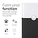 BLUEAIR Blue Pure 211+ Dark Gray Pre-Filter, Washable Fabric Traps Pollen, Pet Hair & Dust, Dark Shadow