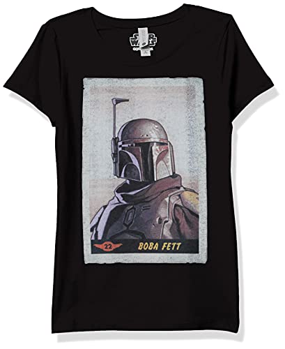 T-shirt fille Star Wars Mandalorian Fett idéal pour le collège