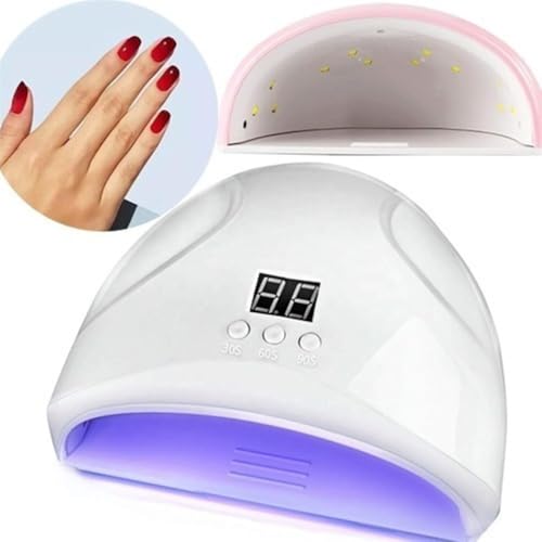 Cabine Uv Led 36w Com Sensor Para Secagem De Unhas Em Gel