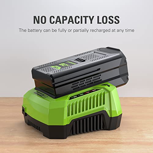 Image of GreenWorks 80V 5.0Ah Lithium-Ion Battery (Genuine Battery / 75+ Compatible Tools)