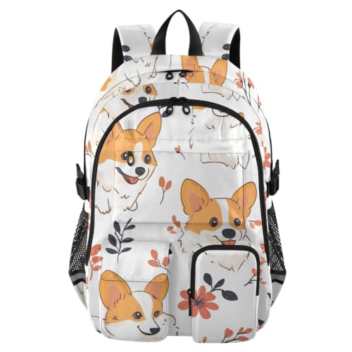 Mochilas universitarias contra el desorden de 17.5 pulgadas para oficina 1