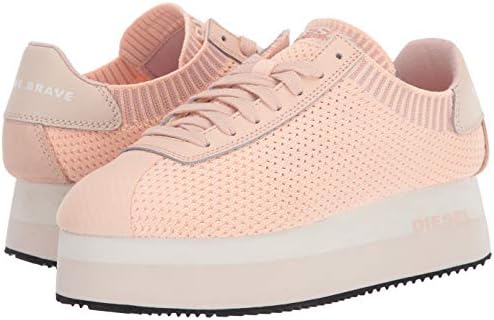 Diesel Women's Fashion Sneaker, 8.5 Beige | Image 6