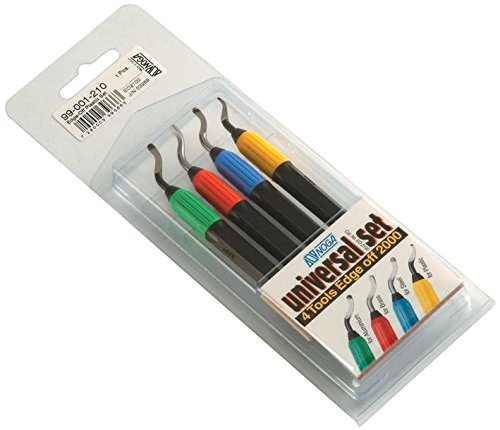 Kit d'ébavurage universel, (PK4) | Outils de jeux d'ébavurage, 4 x Qté - EO 2101
