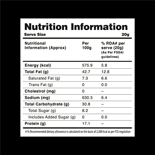 Image of MOM - Meal of the Moment, Roasted Masala Cashew, 46g / 48g (Pack of 6) - Rich source of fiber | High in Protein | Smart Snack | Dry Fruit