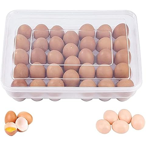Huevos Contenedor, Hueveras De Plastico, Caja Organizadora de Huevos Cover