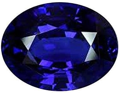 Getgemstones Blue Sapphire Gemstone Oval Shape Certified Natural 100% Original Stone 4.5 Carat