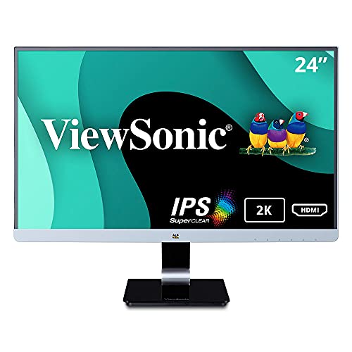 ViewSonic VX2478-SMHD 24 Inch 1440p IPS Widescreen LED Monitor with HDMI and DisplayPort