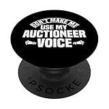 Auktionator Bieten Auktion Verkäufer Öffentlicher Verkauf PopSockets mit austauschbarem PopGrip