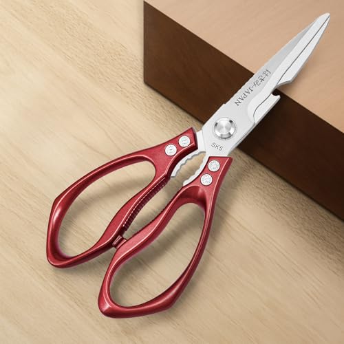 Tijeras De Cocina De Acero Inoxidable, Tijeras Multiusos Resistentes Para Cortar Huesos De Pollo, Carne, Verduras