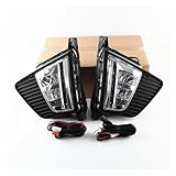 XCZPRKMXY LED DRL Daytime Running Light Front Bumper Driving Fog Lamps Compatible With Hyundai Creta 2016 2017 2018 2019 2020 Cantus A#