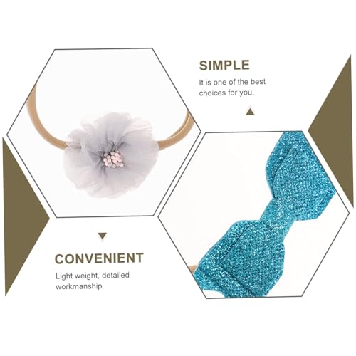 Abaodam tiaras bebê fitas cabelo arco cabelo bebê laços cabelo infantil Faixa cabelo infantil acessó