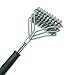 Barbacoa Cepillo, BBQ Grill Brush Cepillo de Limpieza de Horno de Metal de triángulo de 18 Pulgadas, Limpiador de cerdas de Barbacoa de Acero Inoxidable para una Limpieza más fácil y eficaz