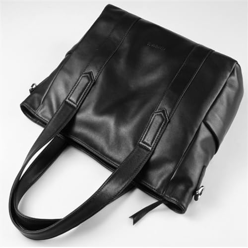 Genuine Leather Men's Handbag Korean Men's Business Briefcase Layer Cowhide Computer Bag2