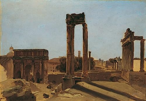 Le Forum romain Poster sur toile SERENDIPITP 50x70 cm sans cadre pour une déco élégante