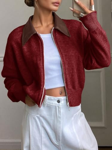 Image of Saodimallsu Womens Long Cardigan Sweaters Chunky Open Front Oversized Slouchy Knit Fall Trendy Coatigan Jackets
