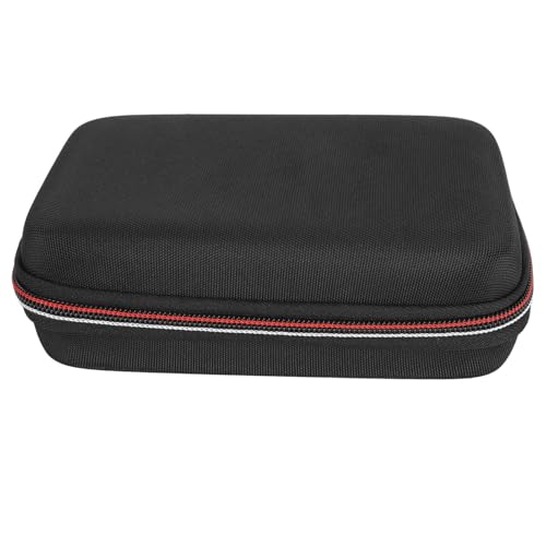 Generic Game Console Carrying Case Durable Protective with Inner Pocket for New 3DS XL 2DS XL, Travel Pouch for Gamers, Nylon Black