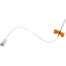25G Butterfly Infusion Needle, Intravenous Infusion Needlen for Laboratories and Pets Veterinary 100pcs