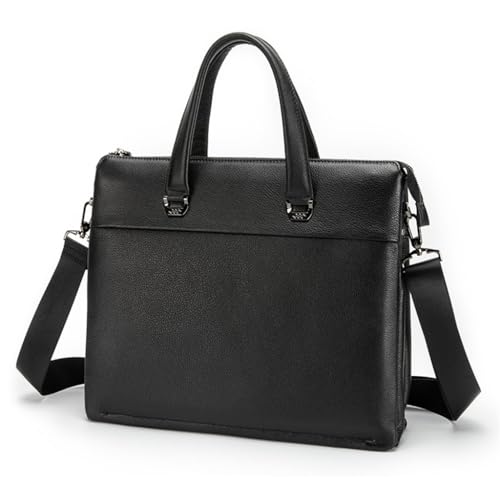 JSEIAJB Leather Men's Hand Bag Layer Leather Natural Drop Business Briefcase Travel Crossbody Computer Bag2
