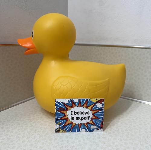 Image of kids affirmation mini note cards, 2,5 x 3,5 inches set of 50 with 25 different designs