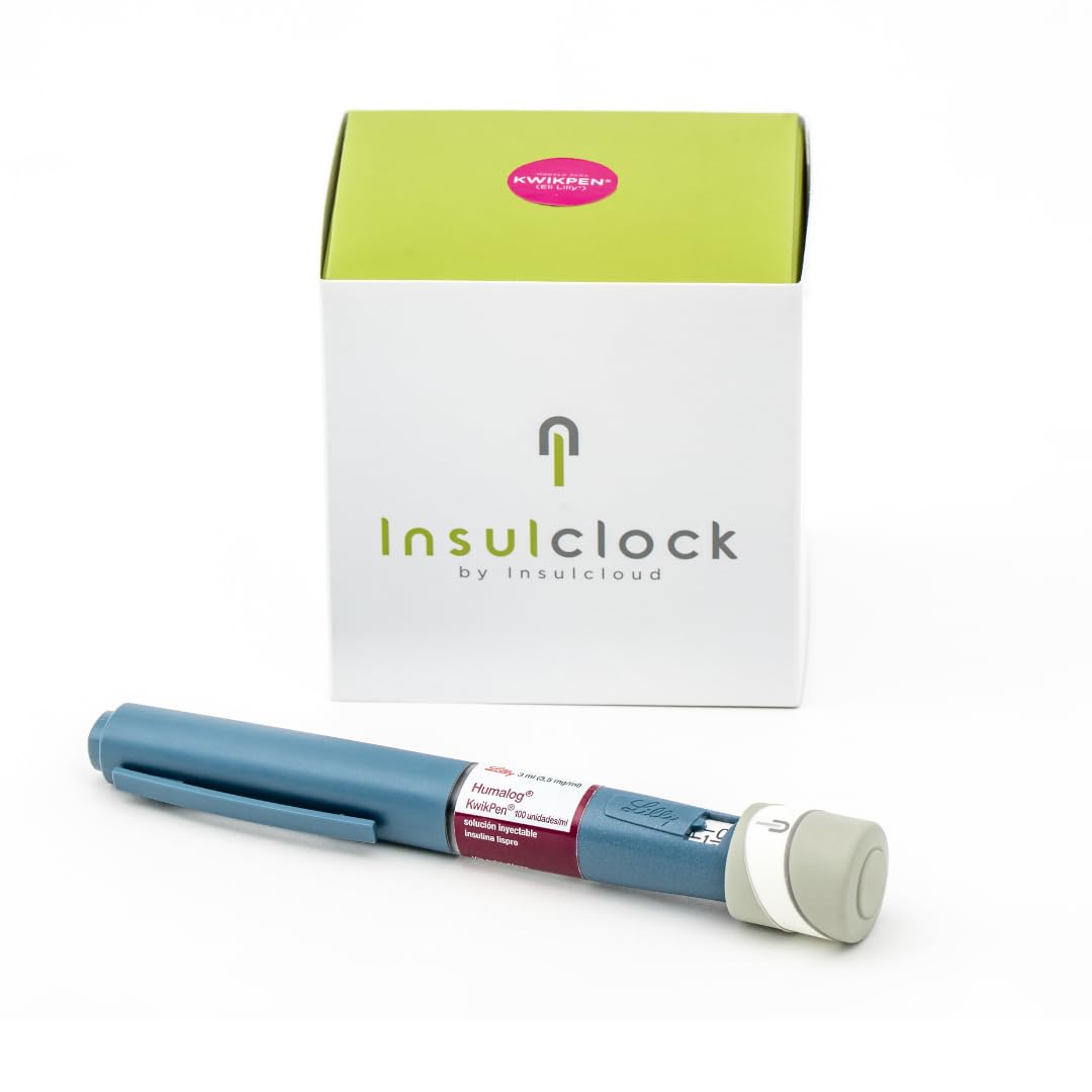Cap –Capuchón Inteligente para Pluma de Insulina con Bluetooth y Registro Automático – Gestión de Diabetes en tu Rutina Diaria – Compatible con Flextouch y KwikPen. (KwikPen)