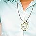 Anchored in Hope Necklace Nautical Boho Theme Jewelry for Women Chain 24