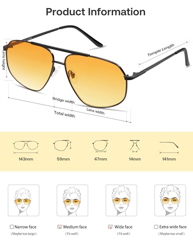 Image of SOJOS Retro Hexagon Aviator Sunglasses for Women Men Trendy Vintage UV400 Protection Shades SJ1200
