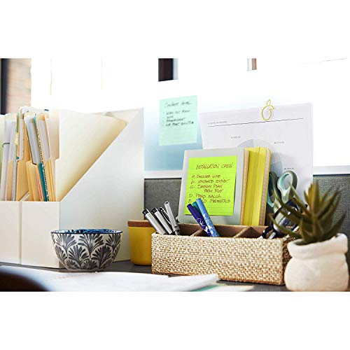 Notes autocollantes Post-It 3 in. x 3 in. bloc mémo repositionnable pack 10
