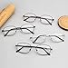 Eyekepper 4 Pairs Reading Glasses Metal Frame +2.25 Reader Eyeglasses with Spring Hinges for Men Women Reading
