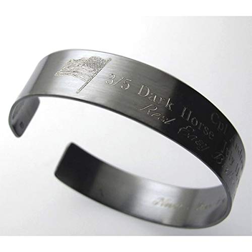 Custom-Black-Military-Cuff-bracelet-US-Army-Gift-Mens-Gifts-Patriotic-Jewelry-US-Army-jewelry-Memorial-Bracelet-Military-bracelet-Personalized-mens-Gift