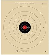 25 Yard, Timed and Rapid Fire Target, Official B-8 NRA Target, 21" x 24"