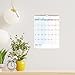 Wall Calendar 2025-2026 – Dec 2024 - Jun 2026, Calendar 2025-2026 Wall, 8.5 x 11 In, 2025 Small Monthly Calendar, Ruled Blocks, Thick Paper, Holidays, To-do ＆ Notes, Great for Organizing