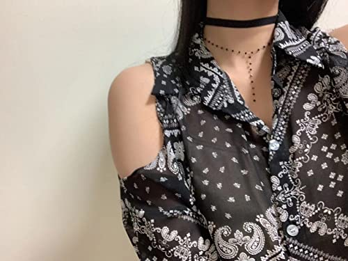 MOMOCAT Heart Necklace Adjustable Red Choker Classic Collar Necklaces for Women and Girls Velvet Chocker Necklace - Image 4