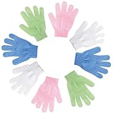 SinceReal Dusch-Peeling-Handschuhe, Körperpeeling-Handschuhe, Peeling-Handschuh für Dusche,...