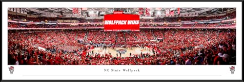 NC State Wolfpack Basketball - Framed Print by Blakeway Panoramas