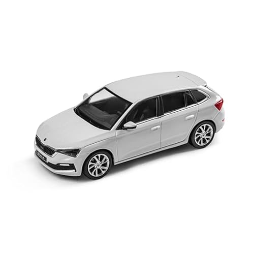 Skoda 657099300S9R Model Car Scala 1:43 Scale Miniature Model White