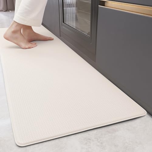 �L�b�`���}�b�g �@���� 75/120/150/180CM �����O �䏊 �h�� ���� �ᔽ�� ����8mm PVC �􂦂� ���� �h�� ���ی� �������ȒP (�z���C�g,45*180CM)