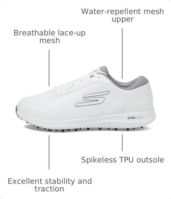 Image of Skechers Women's Max Fairway 4 Spikeless Golf Shoe
