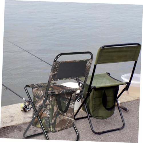 Chaise de camping pliante légère Cabilock avec dossier et sac pour randonnée - 7