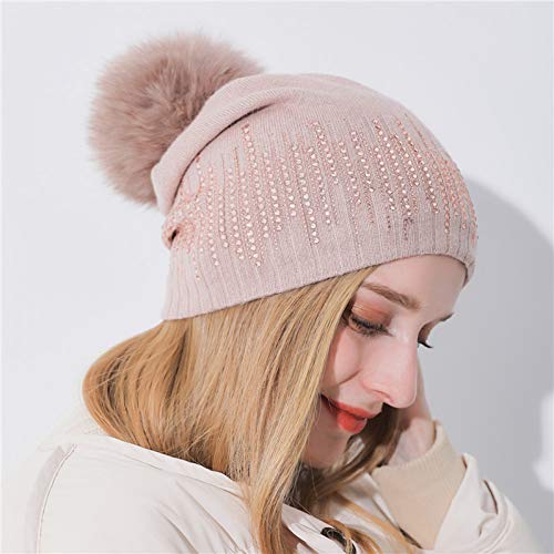 Bonnet tricoté chaud femmes pour affronter le froid des balades d'hiver
