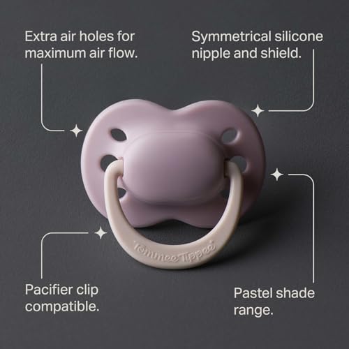Image of Tommee Tippee Ultimate Fit Newborn Pacifier, 0-2 Months, Pack of 4