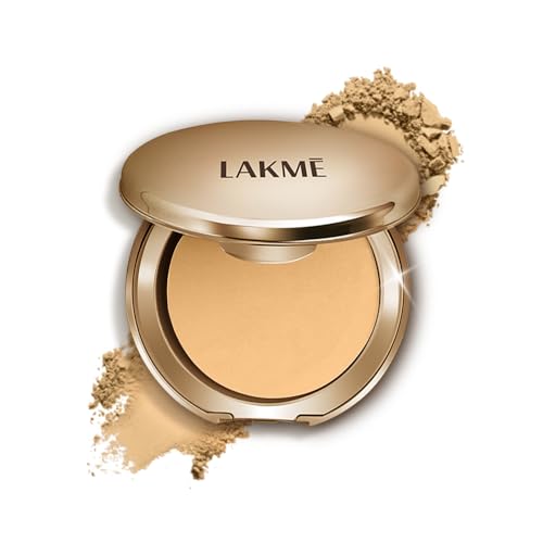 Lakme 9 to 5 Primer with Matte Powder Foundation Compact, Ivory C...