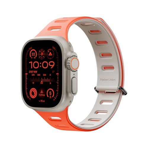 Native Union Active Band | Magnetisch 38/40/41/42mm – Doppelseitiges Wendbares Silikonband – Verstellbare Länge… – Ansicht 1
