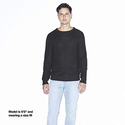 American Apparel Men's Fisherman's Long-Sleeve Pullover Knit Sweater2