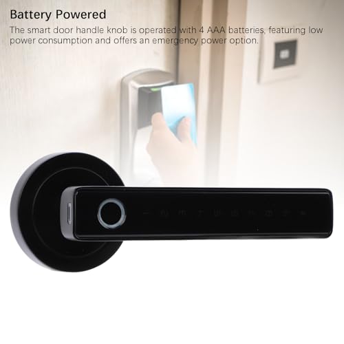 Olvídese de perder llaves con la Cerradura de Huella Dactilar para puertas 3