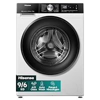 Hisense – Hisense WD3S9043BW3 Waschtrockner /9 KG /1400 U-Min/ConnectL