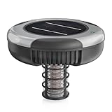AQUASTRONG Solar Pool Ionizer with 15.8 oz Copper Anode for Above & Inground Pools up to 35,000 Gal, Solar-Powered Design Uses up to 90% Less Chlorine, Works in Fresh & Salt Water Pools, Spas/Hot Tubs