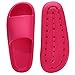 welltree Slides for Women Men Pillow Slippers Non-Slip Bathroom Shower Sandals Soft Thick Sole Indoor and Outdoor Slides,Rose Pink,6-7 Women/4.5-5.5 Men