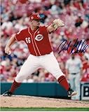 JOEL KUHNEL CINCINNATI REDS ACTION SIGNED 8x10 - Autographed MLB Photos
